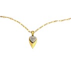 Herz Anhänger 17 mm mit Kette